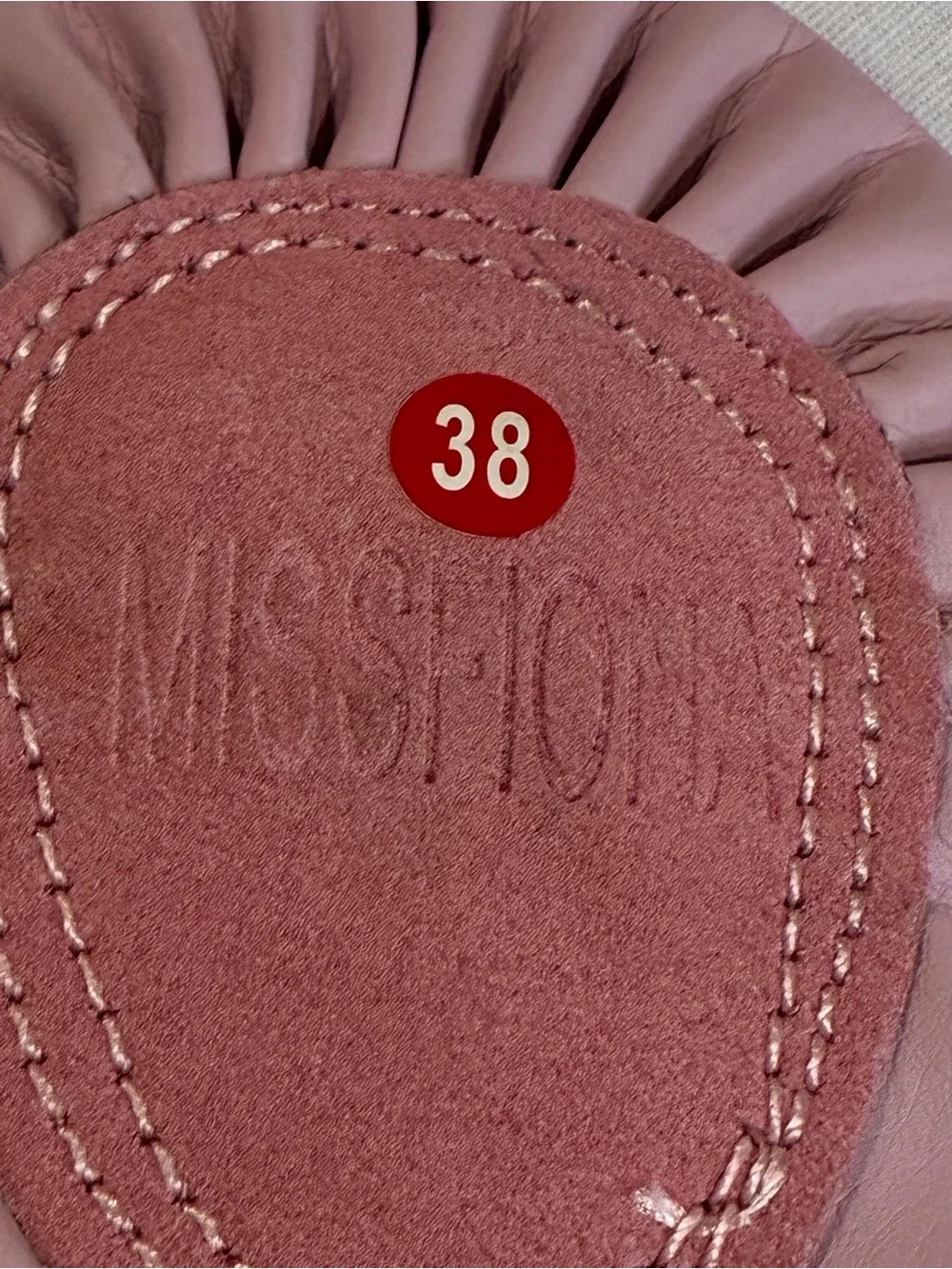Pink Ballet Flats with Elastic Straps
